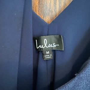 Navy Blue Lulus Mini Dress